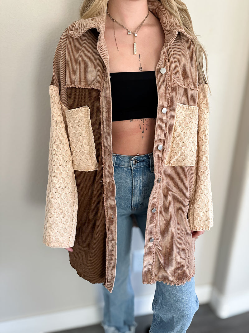 Chocolate Corduroy Jacket