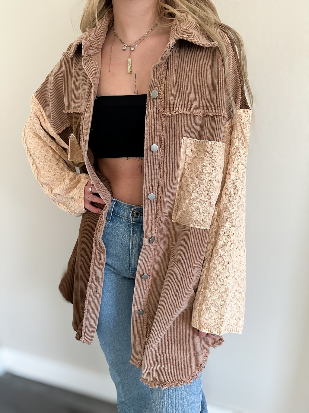 Chocolate Corduroy Jacket