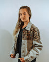 Cheetah Denim Jacket