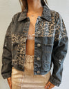 Cheetah Denim Jacket