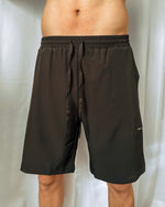 Black Drawstring Shorts