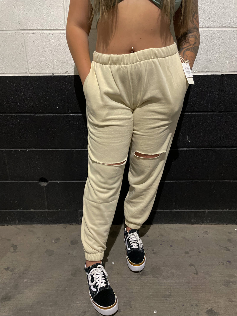 Cream Cravings Joggers