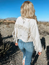 Oatmilk Gypsy Girl Denim Jacket