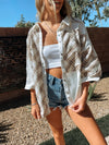 Cool Summer Flannel Cardi