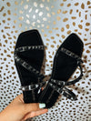 Studded Sandals